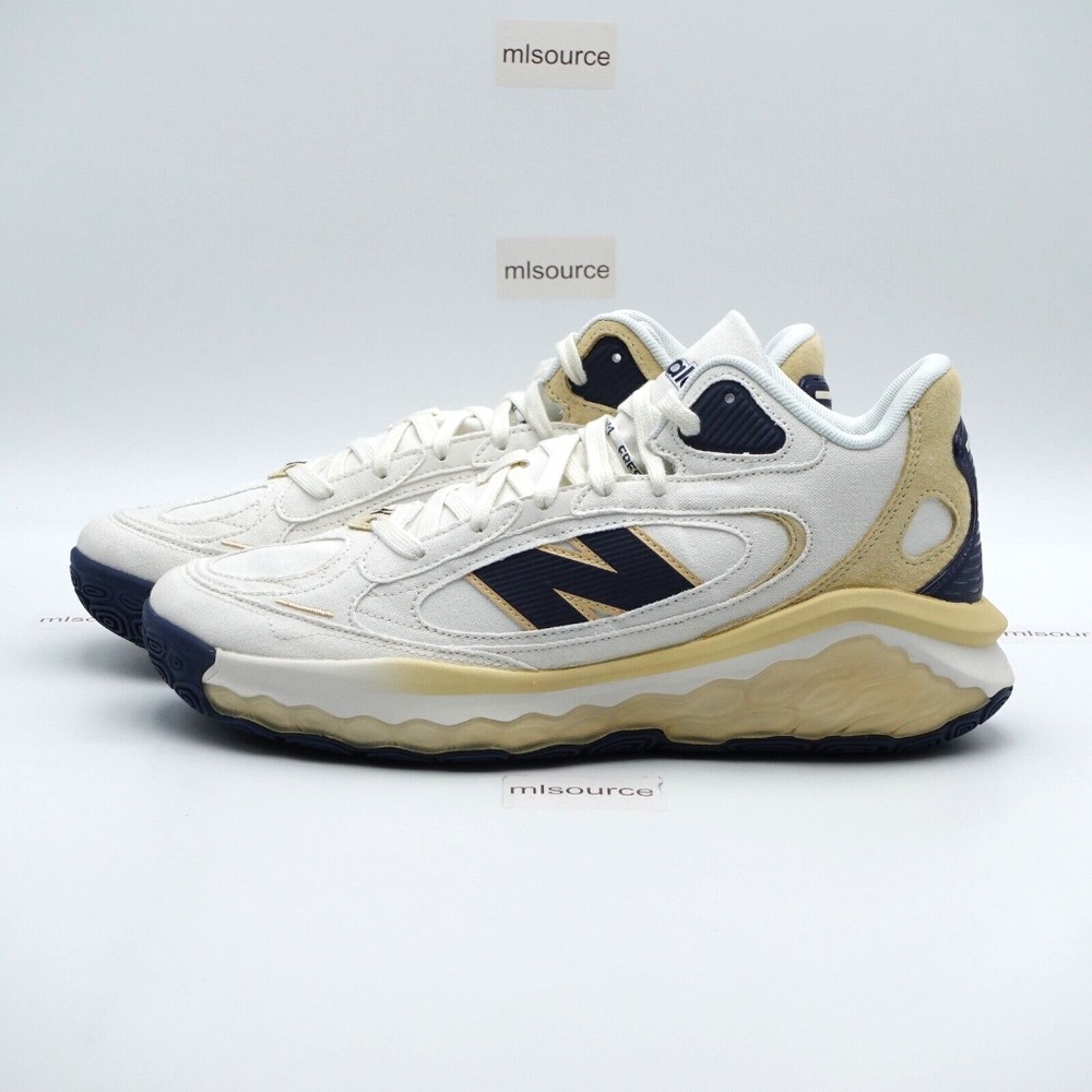 NEW New Balance Fresh Foam BB Basketball Shoes BBFRSHV1 Sea Salt
